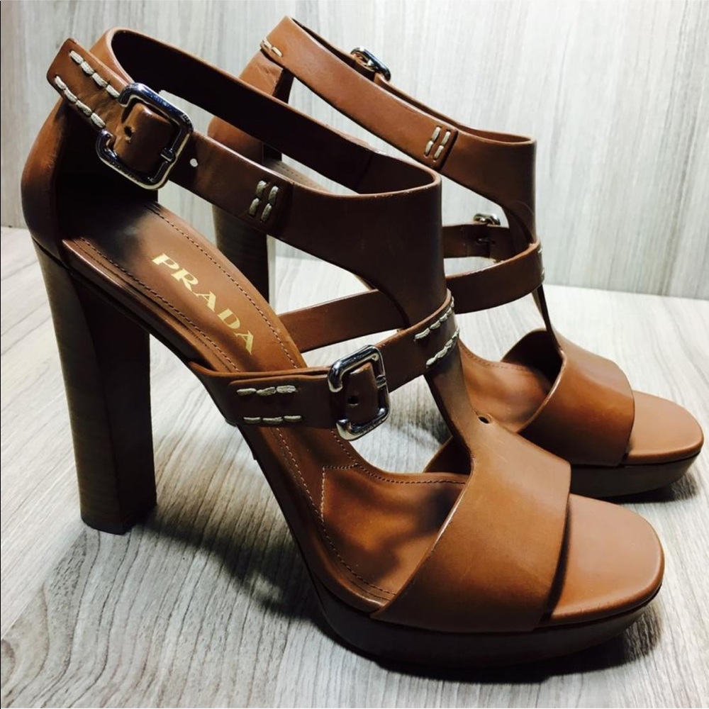 Prada platforms size 9